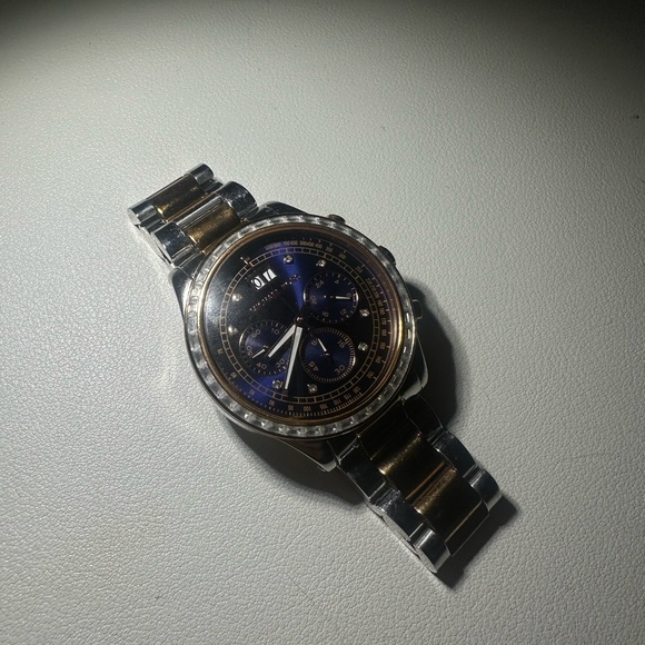 Michael Kors Two-Tone Brinkley Women's Watch MK6205 - Picture 8 of 12